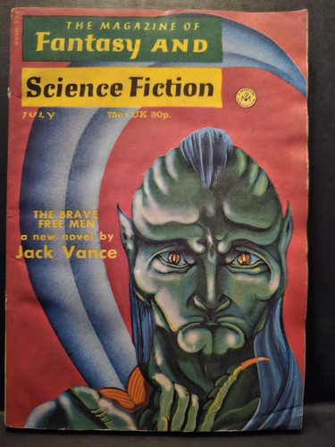 Vtg 1972 magazine fantasy - vtg, &