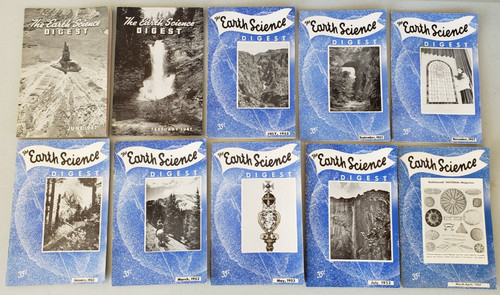 Vintage earth science digest - vintage,