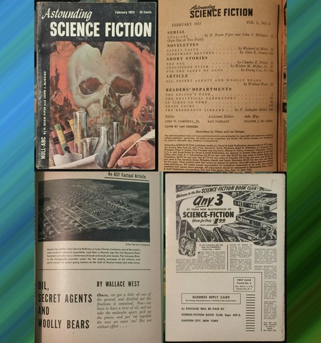 Vtg sci digest - digest, astounding