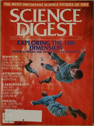 Science digest magazine 1984 - magazine,