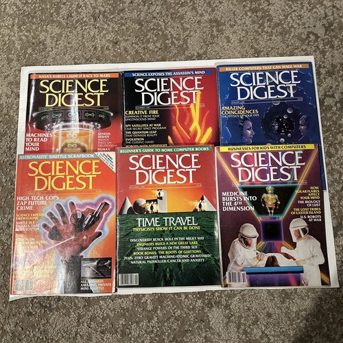 Science digest magazine - science, lot