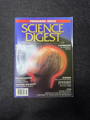 Science digest premiere issue - premiere,