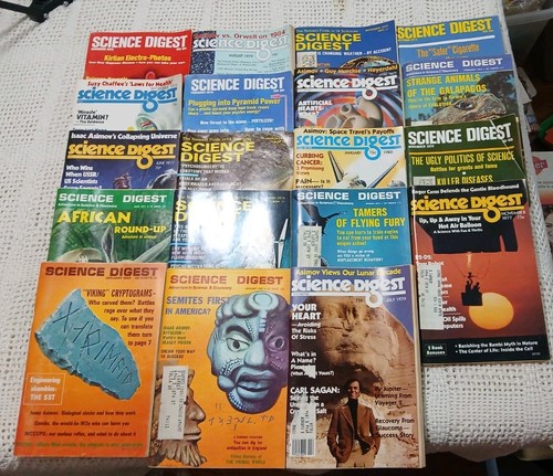 Science digest 1970s lot - lot, 19