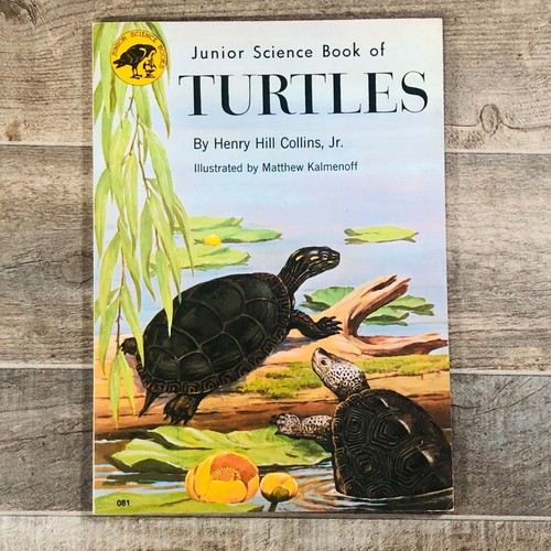 Junior science book turtles - book,